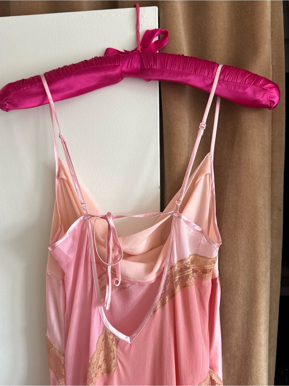 Rare Vintage Victoria’s Secret 100% Silk Bias Cut Maxi Dress - Picture 4 of 9